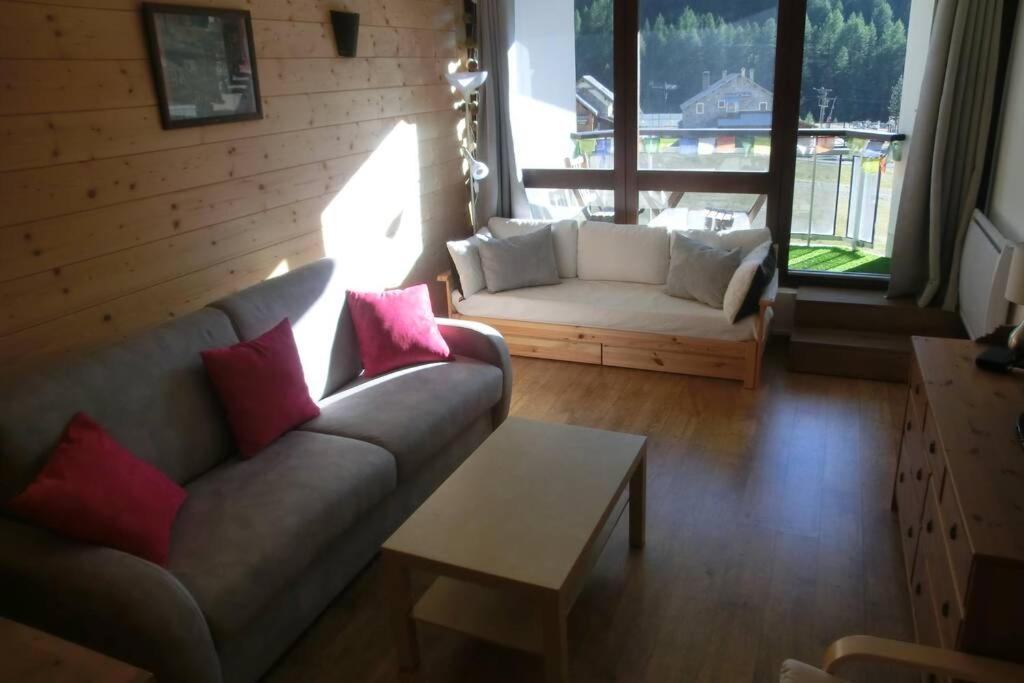 Appartement Studio Front De Neige, Acces Direct Aux Pistes Isola 2000 Exterior photo