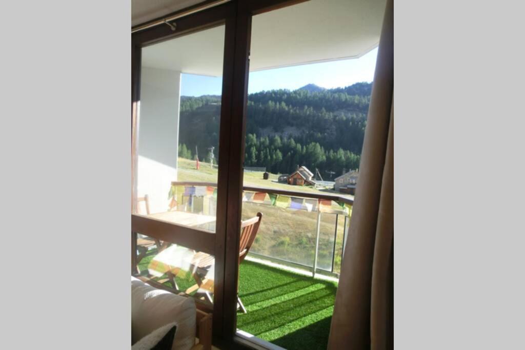 Appartement Studio Front De Neige, Acces Direct Aux Pistes Isola 2000 Exterior photo